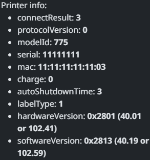 printerinfo
